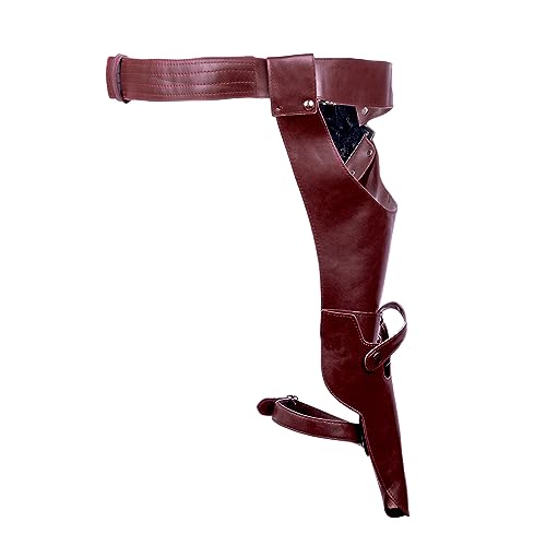Han Solo Belt Buckle Holster Accessories for Men PU Leather4