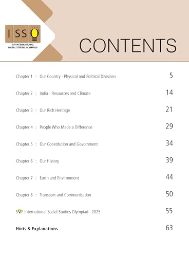 Image of MTG International Social-Studies Olympiad (ISSO) Workbook Class 4 - Chapter-wise MCQs with Achievers Section - SOF Olympiad Books For 2026-27 Exam