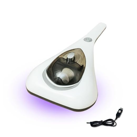 Aspirador de ácaros para cama, ar quente com cauda UV, carregamento USB, aspirador de ácaros, sucção forte de 10 kpa, tapa de alta frequência, melhor limpador de poeira, pode limpar sofá, carpete
