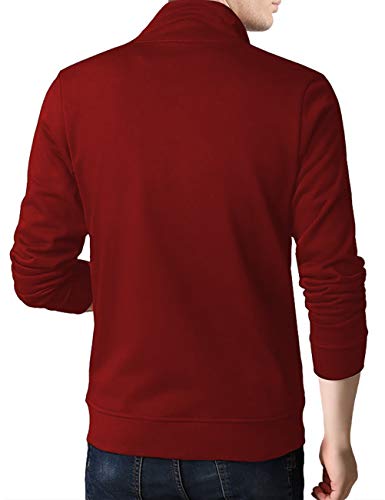 Image of NOBLE MONK EYEBOGLER Men's Fleece Sweatshirt (SW26-RD Red XXL)