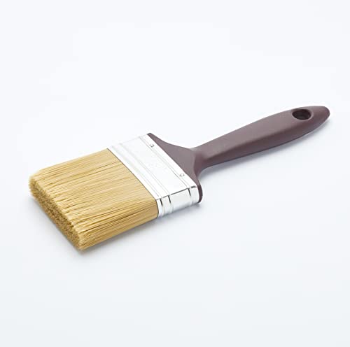Miniatura 4 de Fit For The Job Cepillo Para El Cuidado De La Madera De 3 Pulgadas Para Aplicar Tintes, Barnices, Conservantes Y Tratamientos En Todo Tipo De Madera, Incluido. 3 75 Mm