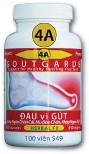 Toan Chan Goutgarde 100ct 4A - Dau vi gut 100 capsules