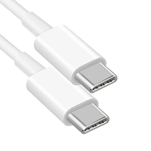 Brand-Tech Cable de carga USB C a USB C de carga rápida tipo C para MacBook Pro 2021, iPad Air 5, Galaxy S23, S22, Ultra, S21, S20, FE, A53, A14, A33, A34, cargadores USB-C (2 m/6 pies)