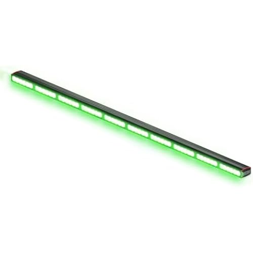Feniex Fusion 1000 Lightstick | Green | 10 Programmable Modes | 60 LEDs, Super Bright 3 Watt LEDs, SAE Class 1 | Emergency Warning Lights