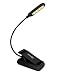 VAVOFO Clip On Book Light for Bed Kids, 7 LED Reading Light with 9-Level Warm Cool White Daylight, Eye Care Lamp with Power Indicator for Kindle Bookworms (Black)