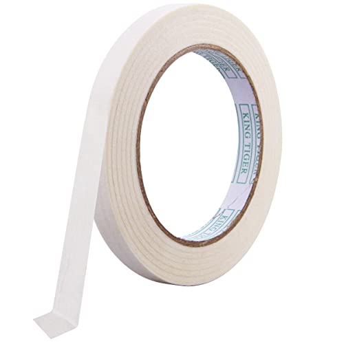 Fantasyon White Art Tape Masking Artists Tape Removable Paper Tape For Drafting Art Watercolor Painting Canvas Framing - 164Ft Long(1/2 Inch) #TOP18