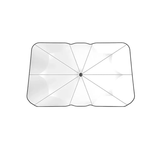 Pare-soleil voiture en parasol pliable pour protection thermique du pare-brise avant