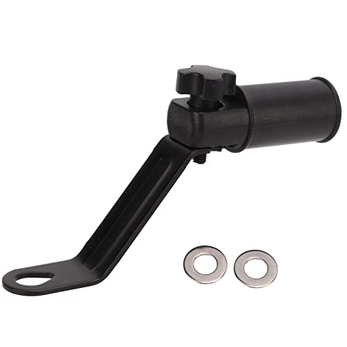 Hapivida Support Moto, Support Multifonction Aluminium pour Rétroviseur avec Pince GPS pour Smartphone, Caméra d'action, VTT, Scooter