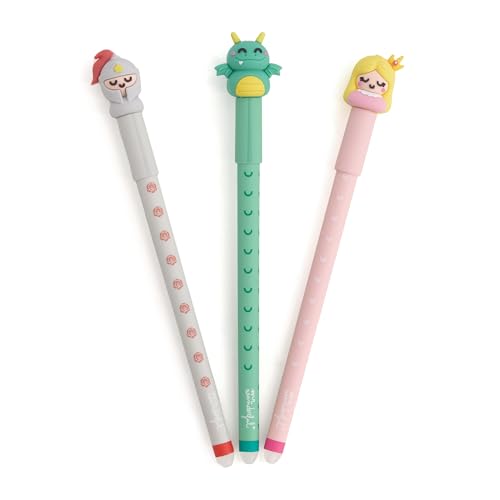 Mr. Wonderful - Set de 3 bolis borrables para escribir historias memorables - Relacionados con la festividad de San Jorge Día del Libro