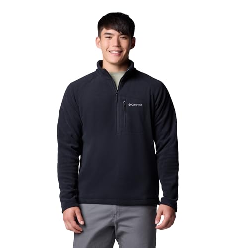 Amazon.com: Columbia Men's Fast Trek III Half Zip Fleece, Black