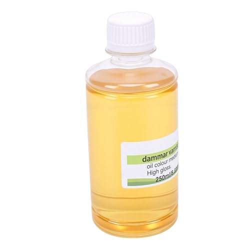 Barniz protector transparente de 250ml contra polvo para pintura al óleo 8