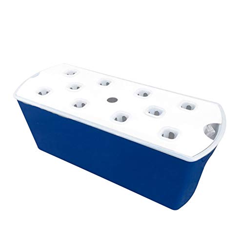 G/J/F Solar-powered Soilless Cultivation Equipment, Automatic Circulating Water Soilless Cultivation Planter 10 Holes The Kitchen Garden For Balcony Gardens