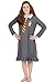 INTIMO Harry Potter Pajama Girls Hermione Gryffindor With Tie Fleece Nightgown 10/12