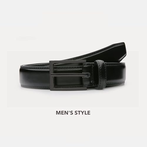 Image of ZORO Men's Vegan Leather Belt for Men | (Black /Brown) | Sizes on upto 28 to 46