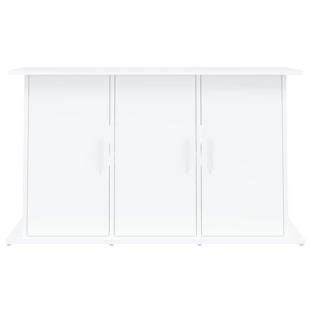 vidaXL Soporte para Acuario Madera de ingeniería Blanco 101x41x58 cm