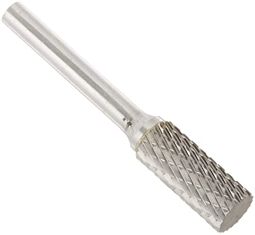 Fresa de carburo tungsteno 7/16 in x 1 in doble corte miniatura 1