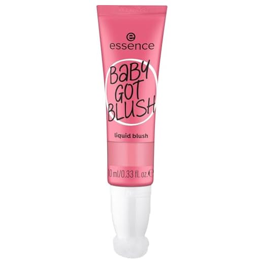 essence BABY GOT BLUSH liquid blush, Rouge, Nr. 10, Pink, Expressergebnis, schnelltrocknend, natürlich, vegan, ölfrei, ohne Parabene, ohne Mikroplastikpartikel, 1er Pack (10ml)