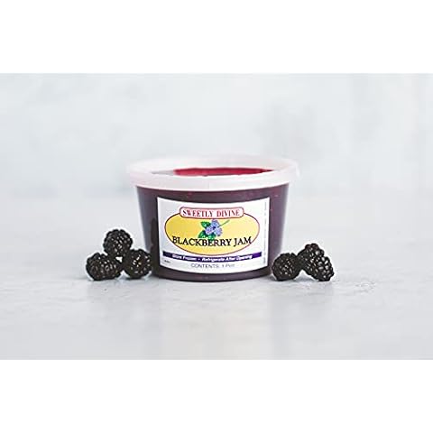 Sweetly Divine Blackberry Freezer Jam - Delicious Jams and Spreads - Keep Frozen or Refrigerated Cover