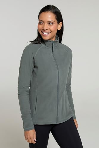 Mountain Warehouse Raso Womens Fleece - Soft Touch Ladies Sweater Top with Full Zip, Microfleece - Best for Daily Use, Outdoors & Travelling - Image 3