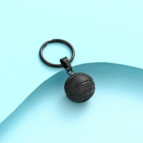 Anillo de cremación negro elegante en acero para recordar mascotas 3