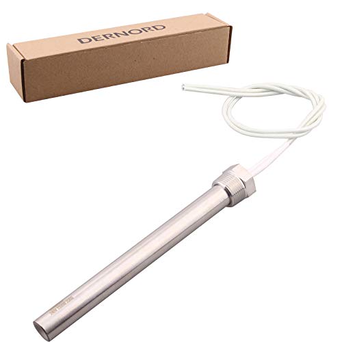 DERNORD Cartridge Heater 240V 1500W Hot Rod Heating Element Replacement 3/4 Inch 26.44MM Flansch BSP Thread