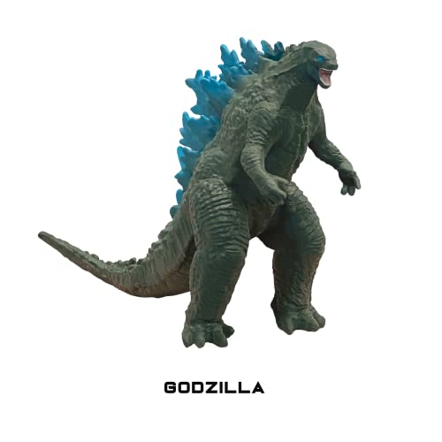 Monsterverse Mng09000 Godzilla Vs Kong 2" Mini Monster 6 Pack, Multi Coloured #TOP3