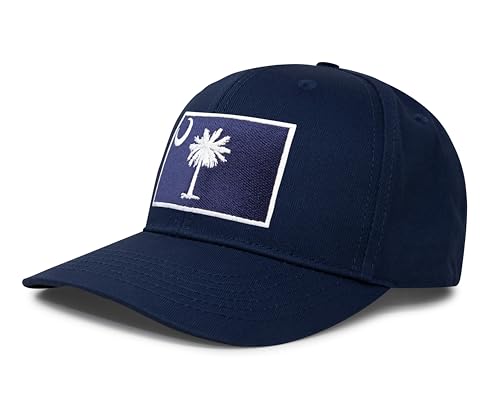 Image of International Tie State Hat for Men and Women, Adjustable Snapback Trucker Baseball Cap with Embroidered Patch