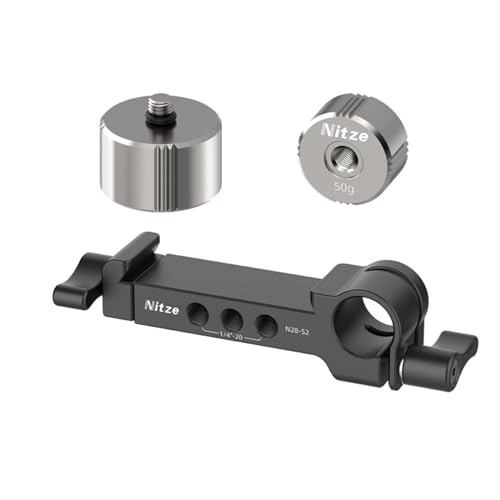 �J�E���^�[�E�F�C�g�L�b�g Nitze �}�E���g�N�����v 15mm���b�h�N�����v�t�� DJI RS 4 Pro/RS 4/ RS 3 Pro/RS 3/ RSC 2/ RS 2�X�^�r���C�U�[�p DJI Focus Pro Motor�p