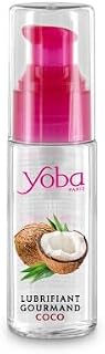 Gel Lubrifiant Intime Noix de Coco 50ml – À Base d'Eau, Compatible Préservatifs, Non Gras & Non Irritant – Flacon Pompe Hygiénique