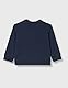 Chicco Baby-Mädchen Strickjacken (842) Sweatshirt, dunkelblau, 9 Monate