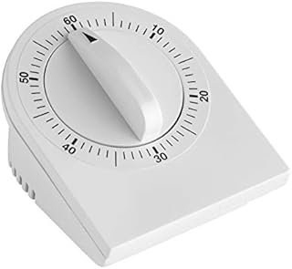 TFA Dostmann Analogowy timer kuchenny, tworzywo sztuczne, biały, 0 cm