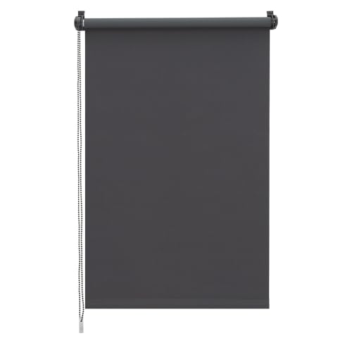 Sekey Estor Opaco Enrollable sin Agujeros, fijación Klemmfix de 70 cm de Ancho, Estor Lateral, protección contra el Calor, protección Visual y protección Solar, Montaje en Pared, Montaje en Techo