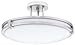 Lithonia Lighting 11752 BN M4 Saturn Round 2-Light Energy Star 16-Inch Semi Flush Light, Brushed Nickel