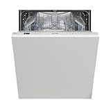 INDESIT I3I D741O - Lavastoviglie da Incasso 14 Coperti, 9 Programmi, Ciclo Rapido 28 Minuti, Push&Go 85 Minuti, Silenziosa, Partenza Ritardata - Elettrodomestici Cucina Classe C 59.8Lx82Hx55.5P