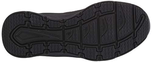 Skechers Men's D'lux Walker Oxford, Black/Black, 9.5 M Us #TOP3