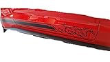 3 Pony Horse Side Stripe Graphics Set FIT 2015-2025 Mustang (Matte Flat Black)