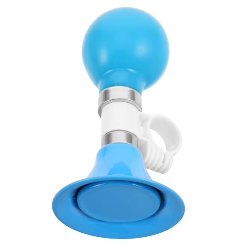 BELLIFFY Campana de Bicicleta Soportes de Monitor cinturón tictado Juguete Timbre Bicicleta Timbre de Bicicleta Manillar de Cuerno de Cabra los aprietan la bocina el plastico Sky-Blue
