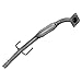 Produktbild BESTPRICE 1x Abgasrohr Hosenrohr Vorderrohr Reparaturrohr für PKW mit Katalysator KOMPATIBEL MIT - SEAT AROSA (6H1), VW LUPO I (6X1, 6E1), POLO (6N2), POLO III (6N1), POLO Van Kasten/Schrägheck (6N1)