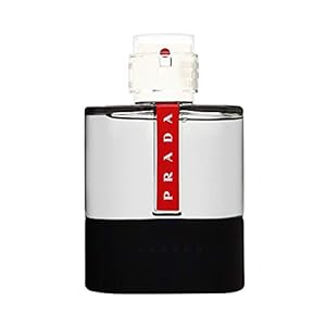 Prada Luna Rossa CARBON for Men Eau de Toilette Spray, 3.4 ounce