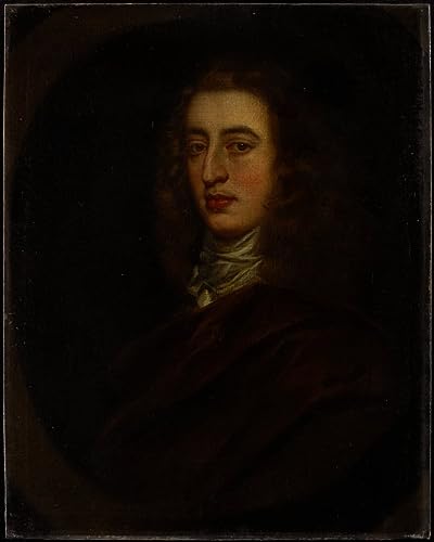 Cuadro sobre lienzo busto retrato Samuel Pepys Peter Lely réplica artística