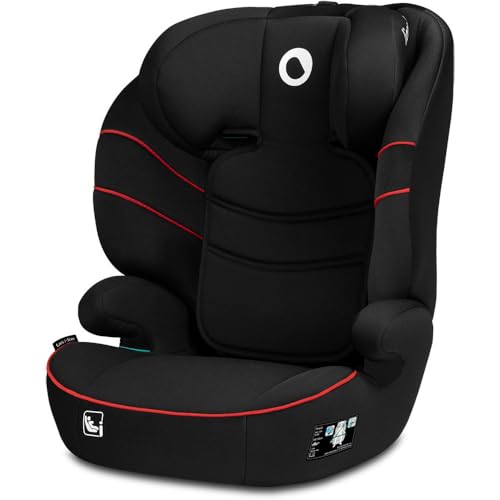 LIONELO LARS i-Size Silla de coche para bebés 100-150 cm Grupo 2 3, Protección lateral 10 grados de ajuste del reposacabezas Reposabrazos cómodos Respaldo extraíble Construcción ImpactGuard - imagen 4