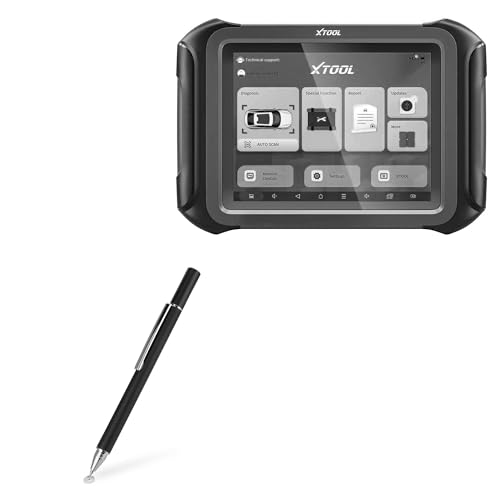 BoxWave Stylus Pen Compatible with XTool D9S Pro (9.7 in) - FineTouch Capacitive Stylus, Super Precise Stylus Pen - Jet Black