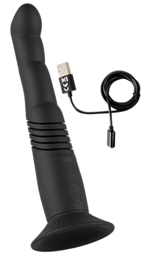 Vibrateur G and P-Spot Thrusting Couples Choice noir de 23 à 26 cm
