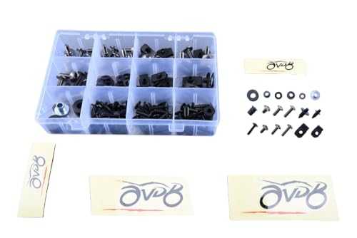 Kit visserie carénages M5 M6 titane pour Yamaha FJR 1300 de 2001 à 2013