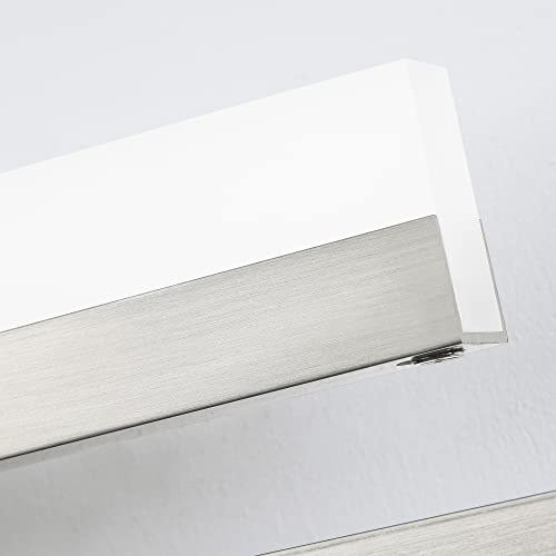Image of PRESDE 24 Inch Vanity Light Brushed Nickel Bathroom Light Fixtures Over Mirror LED Modern Bath Lighting Bar Dimmable
