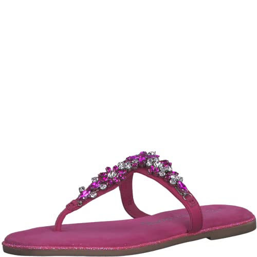 Tongs en cuir femme MARCO TOZZI idéales pour vos balades d'été