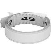Self Adhesive Measure Tape, 4FT 48 Inch, Left to Right Reading, Cuttable Adhesive Measuring Ruler...