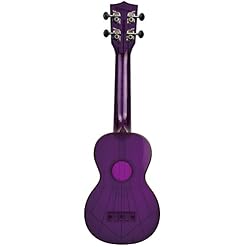 Kala Waterman Ukulélé soprano avec étui Violet - Les Beatles, Paul McCartney, John Lennon, RIngo Starr, George Harrison Kala Waterman Ukulélé soprano avec étui Violet – Image 3