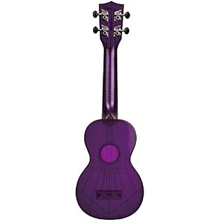 Kala Waterman Ukulélé soprano avec étui Violet - Les Beatles, Paul McCartney, John Lennon, RIngo Starr, George Harrison Kala Waterman Ukulélé soprano avec étui Violet – Image 3