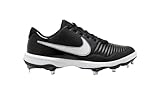 Nike Alpha Huarache 3 Varsity Low CT0829-002 Black-White Mens Metal Baseball Cleats 8 US